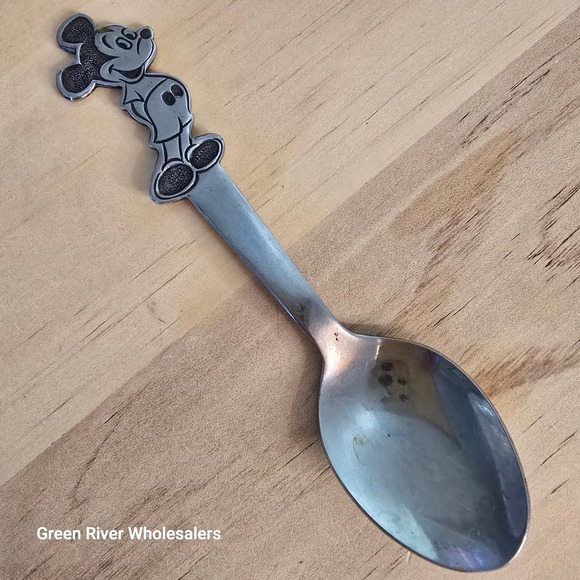 Vintage Walt Disney Prod. Mickey Mouse Spoon By Bonny Japan Kids Collectible - Picture 1 of 4